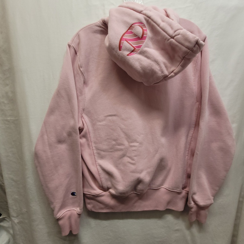 Champion Reverse Weave Hasbro Candy Land Hoodie Pink Gingerbread Adult Small - Picture 15 of 16